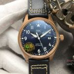 Swiss Replica IWC Big Pilot's Spitfire Bronze Watch - Blue Dial